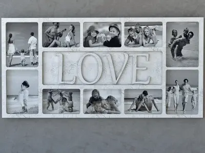 decorative set Love 3D model