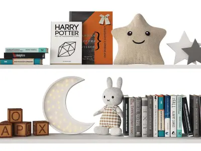 Universal children room 3D model