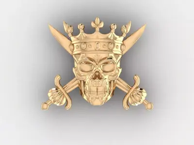 Skull 4 3D print model
