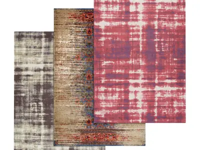 Rug Set 1709 3D model
