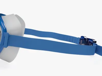 Goggles swimming 01 3D model