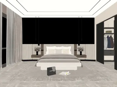 Bedroom 12 3D model