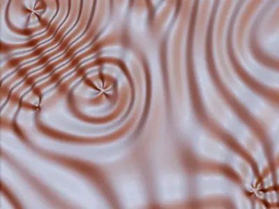 Flow 6369 wavy 3D relief for CNC milling 3D print model