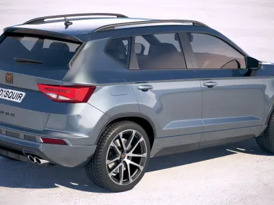 Seat Ateca Cupra 2019 3D model