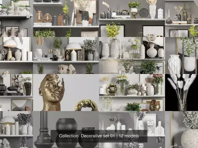 Collection  Decorative set 01