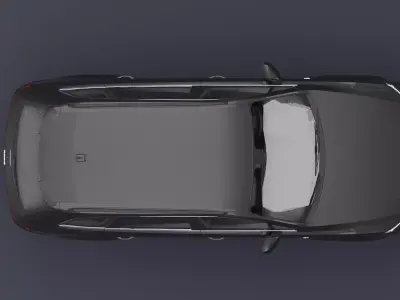 Audi Q7 Tfsi e Black 3D model