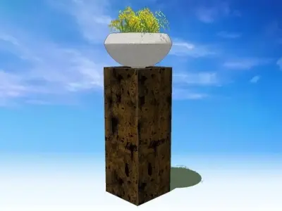 bib wooden Free 3D model