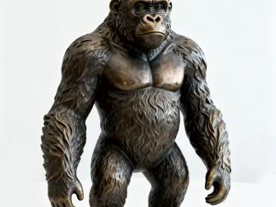 Gorilla 3D print model