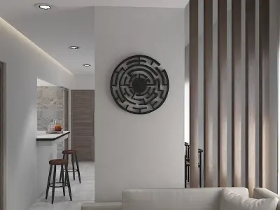 wall clock Free 3D model get