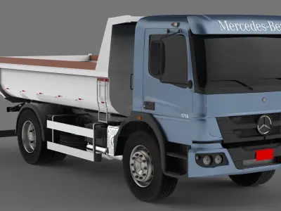 Mercedes Benz Atego 1719 3D model