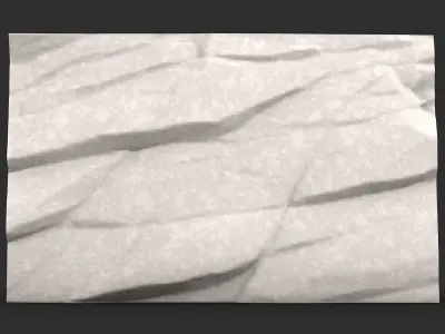 High Poly Boulder Stone Wall 3D print model