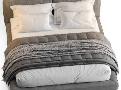 Living Divani NeoWall Bed 3D model