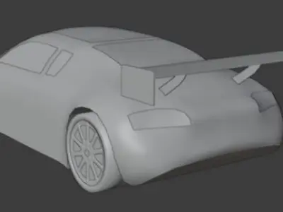 Audi R8 LMS 3D model