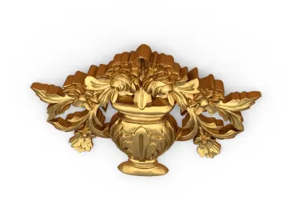 Classic decor ornament 81 3D model