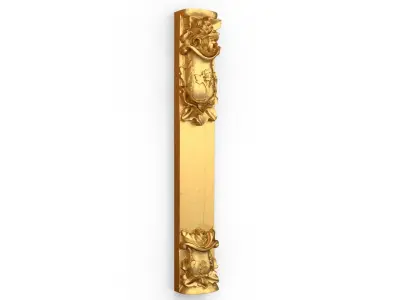 Classic carved decor ornament 483 3D print model