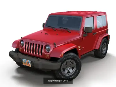 4x4 Off Road collection 3D Model Pack