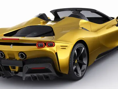 Ferrari SF90 Spider 3D model