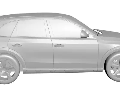 Silver city suv  3D model