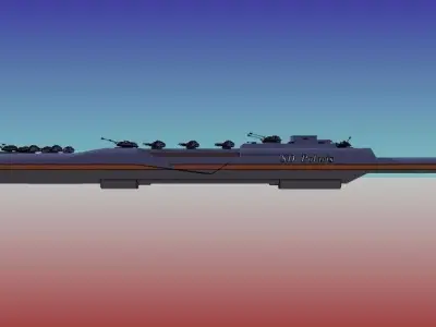 SD POLARIS - Destroyer class Free 3D print model