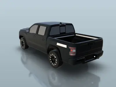 Nissan Frontier 2022 3D print model