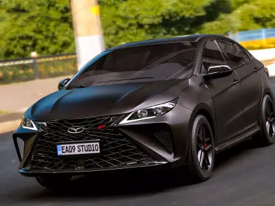 Chery Arrizo 5 GT 2025 3D model