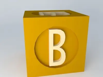 Wooden Blocks Free 3D model