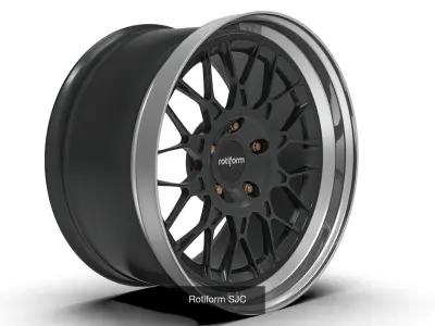 Rotiform Car Rims Collection 3D Model Pack