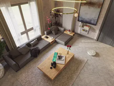 Premium 3D Interior Design 3D model