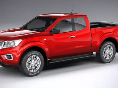 Nissan Navara 2020 3D model