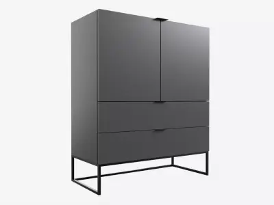 Chest of drawers KOBE 3D model