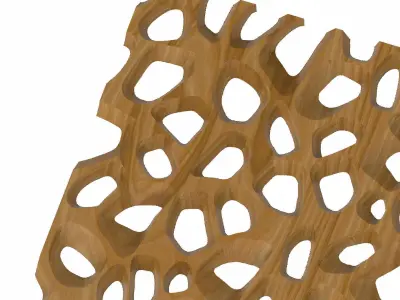 Decorative panel STL 3D model order