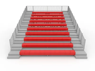 Bleachers 56 3D model
