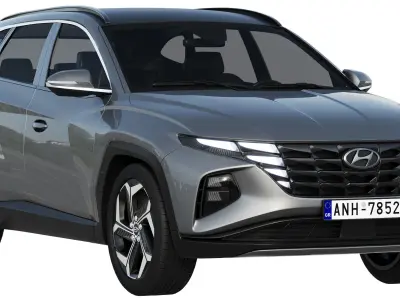 Hyundai Tucson 2021 3D model