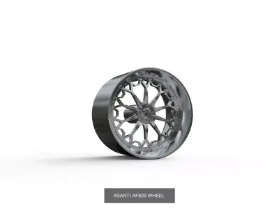 best seller asanti wheels  3D Model Pack