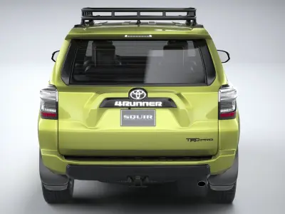Toyota 4Runner TRD PRO 2020 3D model