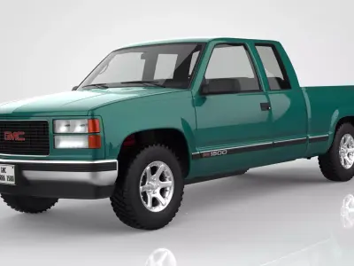 GMC Sierra 1500 1995 3D model
