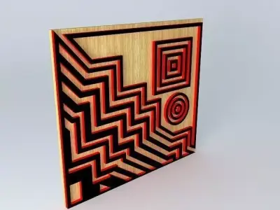 wall art arte quadro Free 3D model