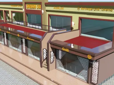 QUTBIDDIN OTA SM UZBEKISTAN YAYPAN 3D model