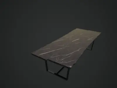 TABLE marble Free 3D model
