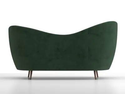 Kooper 2 Seater Sofa 3D model