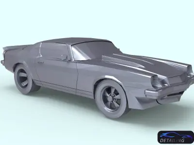 Chevrolet Camaro 1977 for 3d printing 3D model