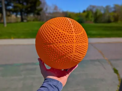 Airless Basketball  FiberFlex 30D 3D print model
