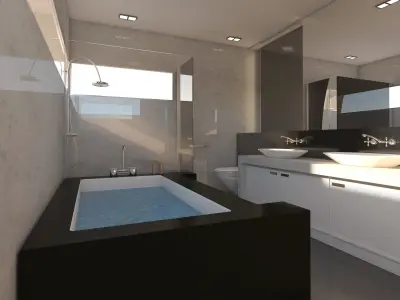 Bathroom 16 3D model