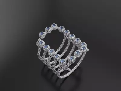 Pipe ring 3D print model