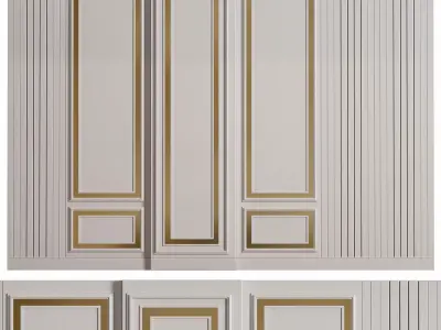 Panel  3D model shop