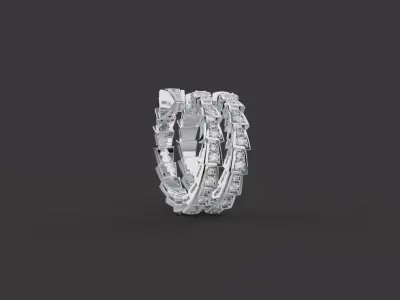 Serpent Ring 53981 3D print model