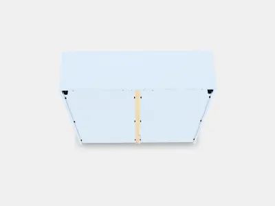 HAVSTA Glass-door cabinet 5 3D model