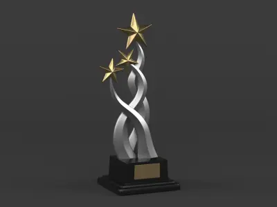 Trophy Cups 3D model 126