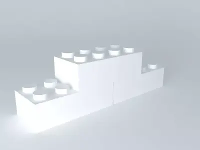 LEGO BRICKS LARGE DIMENSION Free 3D model