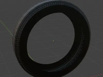 High-Quality Tire Model 3D model